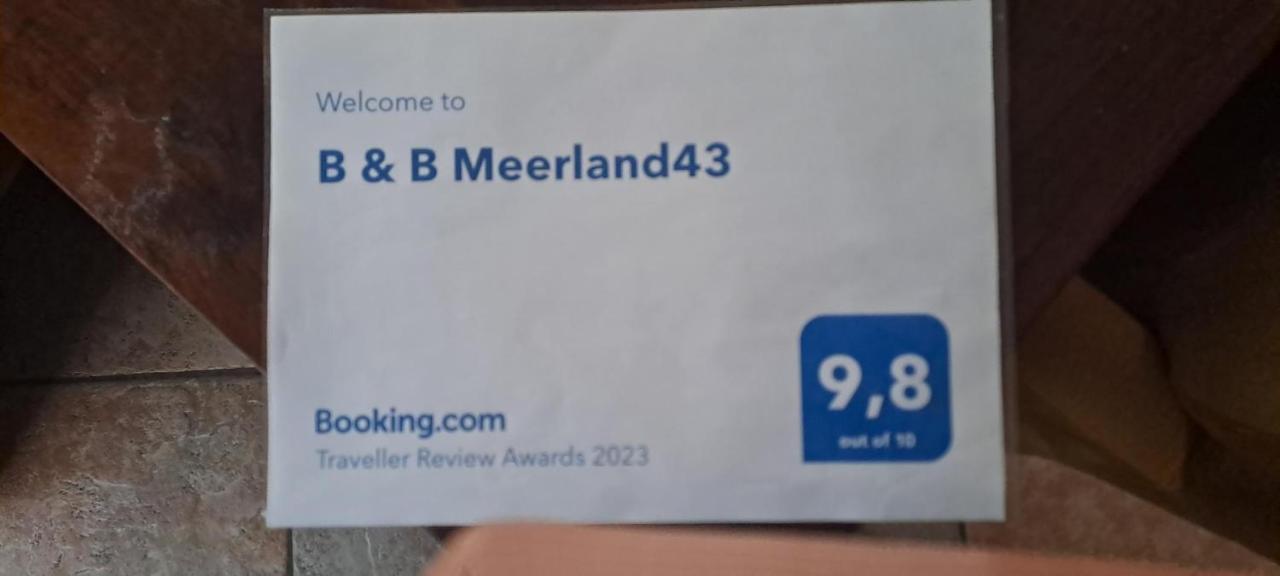 B & B Meerland43 Exterior photo